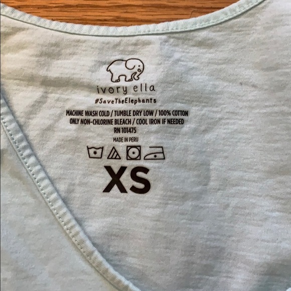 Ivory Ella tank top mint green XS - Picture 3 of 5